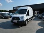 Ford Transit 2T L3-H3 2.2 TDCi 155pk 3 pl '14 224000km (6652, Auto's, Bestelwagens en Lichte vracht, Euro 5, Gebruikt, Zwart, 4 cilinders