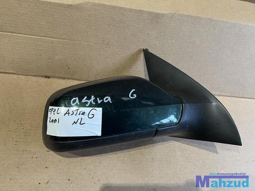 OPEL ASTRA G Groen rechts spiegel right mirror, Auto-onderdelen, Spiegels, Opel, Gebruikt