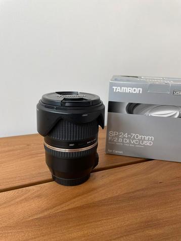 Tamron SP 24-70mm f/2.8 Di VC USD voor Canon EF-vatting beschikbaar voor biedingen
