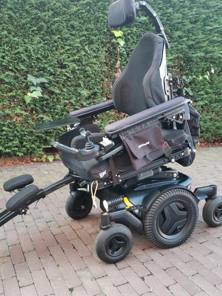 Fauteuil roulant électrique Permobile M5 avec toutes les opt, Divers, Chaises roulantes, Comme neuf, Fauteuil roulant électrique