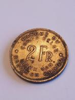 2 frank, Postzegels en Munten, Ophalen of Verzenden