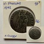 1 Gulden zilver W Friesland 1792, Enlèvement ou Envoi, Argent
