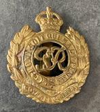 Britse Royal Engineers cap badge WO2, Verzamelen, Militaria | Tweede Wereldoorlog, Ophalen of Verzenden