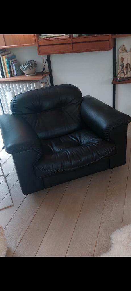 De Sede ds 101 fauteuil nekleder ' 70, Huis en Inrichting, Fauteuils, Gebruikt, Ophalen