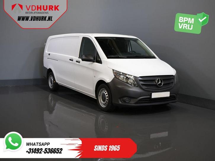 Mercedes-Benz Vito 116 CDI Aut. L2 BPM VRIJ! Carplay/ Stoelv, Auto's, Bestelwagens en Lichte vracht, Bedrijf, ABS, Airconditioning