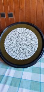 Kader met kant, Hobby en Vrije tijd, Kantklossen, Ophalen, Zo goed als nieuw