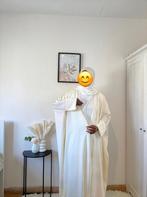 Ensemble robe longue/ abaya, Taille 42/44 (L), Enlèvement ou Envoi, Blanc, Neuf