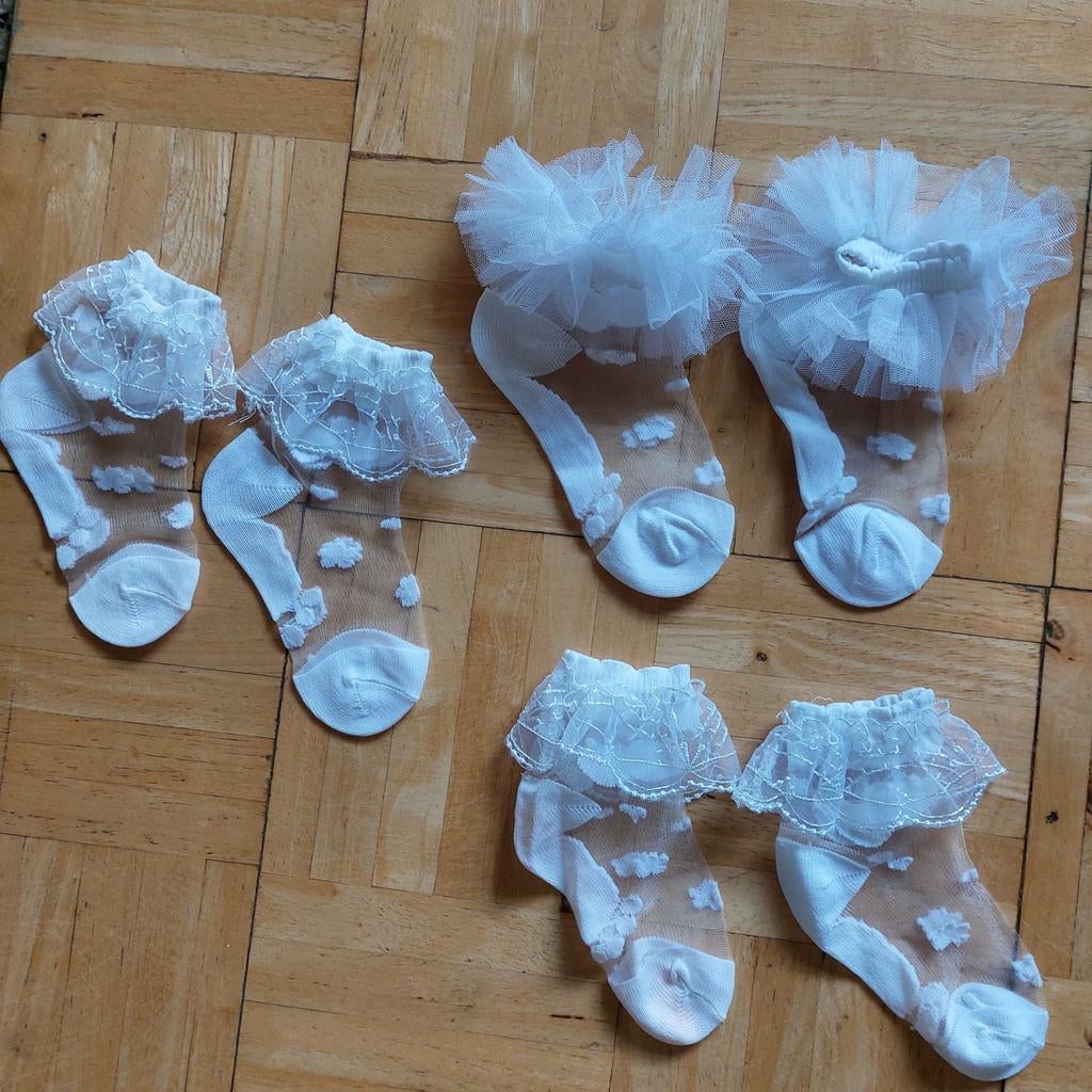 Chaussettes enfants Pour fille 3 ans  nouveau 2€ pièces, Enlèvement, Comme neuf, Fille, Chaussettes