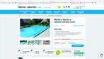 Bâche Piscine Quatre Saisons, Gebruikt, 300 cm of meer, Rechthoekig, Ophalen