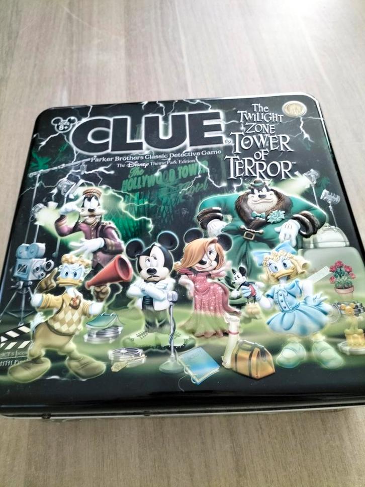 Clue / Cluedo Tower of Terror special edition, Verzamelen, Disney, Zo goed als nieuw, Ophalen of Verzenden