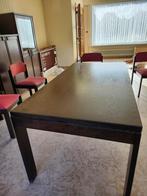 eettafel 170/85+verlengstuk 50 cm, Ophalen, 50 tot 100 cm, Zo goed als nieuw, Vijf personen of meer