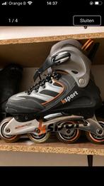 K-sport Skeelers + beschermset, Sport en Fitness, Skeelers, Verstelbaar, Zo goed als nieuw, Inline skates 4 wielen, Dames
