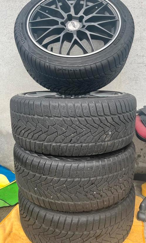 18″ AEZ velgen KBA 50853 + Uniroyal Winterbanden (audi A5), Auto-onderdelen, Banden en Velgen, Banden en Velgen, Winterbanden