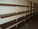 winkelrek met houten legborden 4 l/m, Ophalen of Verzenden