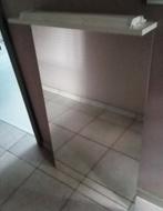 Miroir avec éclairage 2 spots et prise de courant, Maison & Meubles, Salle de bain | Meubles de Salle de bain, Enlèvement, Utilisé