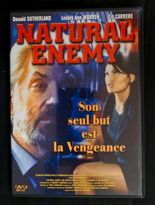 DVD du film Natural Enemy - Donald Sutherland, Cd's en Dvd's, Dvd's | Thrillers en Misdaad, Gebruikt, Ophalen of Verzenden