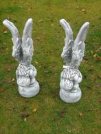 statue d un ange sur boule en pierre ., Enlèvement ou Envoi, Neuf, Pierre, Ange