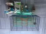 cage gerbille/hamster, Dieren en Toebehoren, Knaagdieren en Konijnen | Hokken en Kooien, Kooi, Hamster, Minder dan 75 cm, Zo goed als nieuw