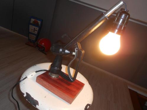 tankpistool lamp (upcycling), Antiek en Kunst, Curiosa en Brocante, Ophalen of Verzenden
