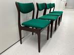 4x Dutch design jaren 60 stoelen, Ophalen, Hout, Gebruikt, Jaren 60