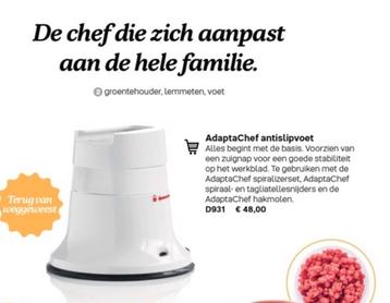 Pied antidérapant Tupperware Adaptachef, Enlèvement ou Envoi, Neuf