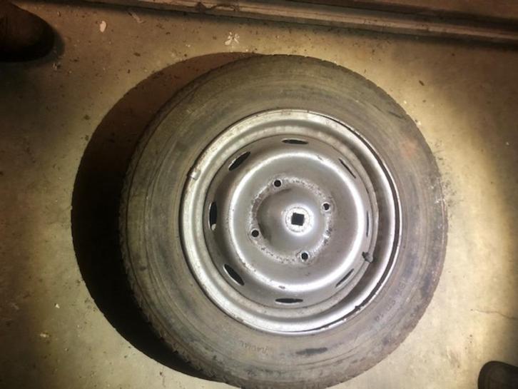 Peugeot 504 1e generatie velgen uit 1968, Auto-onderdelen, Banden en Velgen, Velg(en), 14 inch, Personenwagen, Gebruikt, Ophalen of Verzenden