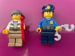 Lego City figurines police + cambrioleur avec accessoires, Lego, Enlèvement ou Envoi, Neuf