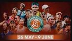 Places Roland Garros 27/05 et 28/05, Tickets & Billets, Sport | Tennis, Mai, Deux personnes