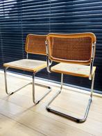 chaise à structure tubulaire cesca Italy, 2 pièces, Maison & Meubles, Enlèvement, Deux