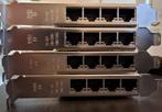 4x IBM Intel Ethernet Quad Port I340-T4 Adapter Pci-e 1x, Ophalen of Verzenden, Gebruikt, Intern, Intel