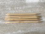 Nieuwe set bamboe breinaalden - 8mm (nr1207), Nieuw, Ophalen of Verzenden, Naald, Breien