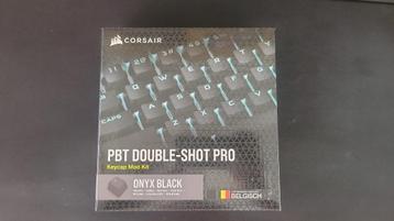 Corsair PBT Double-Shot Pro Keycap Set – Onyx Black (BE) beschikbaar voor biedingen