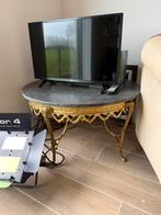 Antiek tafeltje met marmeren blad, Enlèvement, Comme neuf