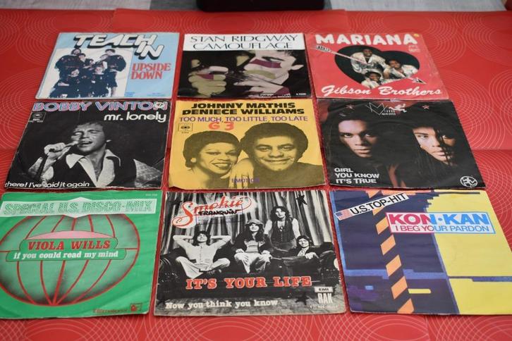 45t's top hits voor vinylfans, Cd's en Dvd's, Vinyl | Dance en House, Ophalen of Verzenden