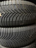 2 pneus hiver 215/55/17  Michelin, Enlèvement, Utilisé