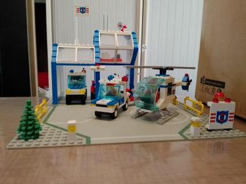 Lego 6387 Coastal Rescue Base 99,9% volledig+handleiding 