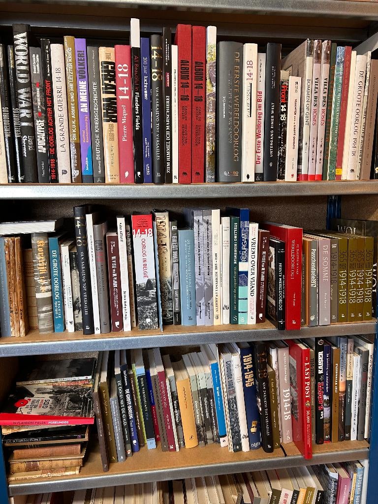 Groot aanbod oorlogsboeken WO1 en WO2, Boeken, Oorlog en Militair, Ophalen, Gelezen