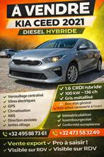 Kia ceed Berline diesel hybride+32495/88.73.61, Autos, Kia, 100 kW, Argent ou Gris, Entreprise, Boîte manuelle