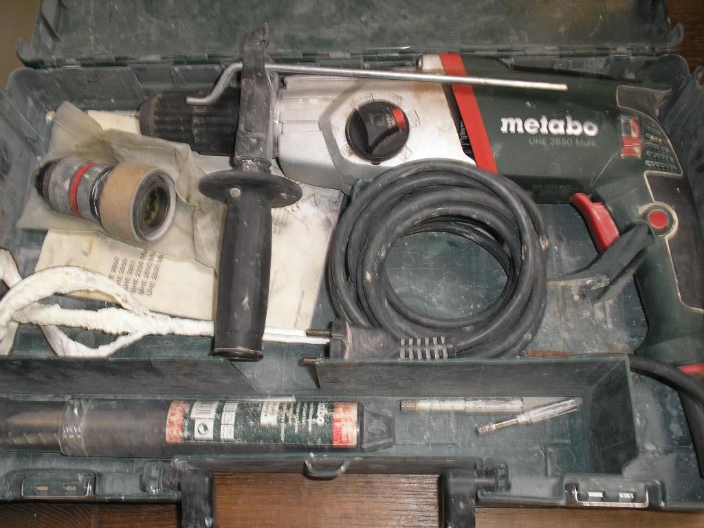 Boormaschine, Doe-het-zelf en Bouw, Ophalen, Zo goed als nieuw, Boormachine, Variabele snelheid