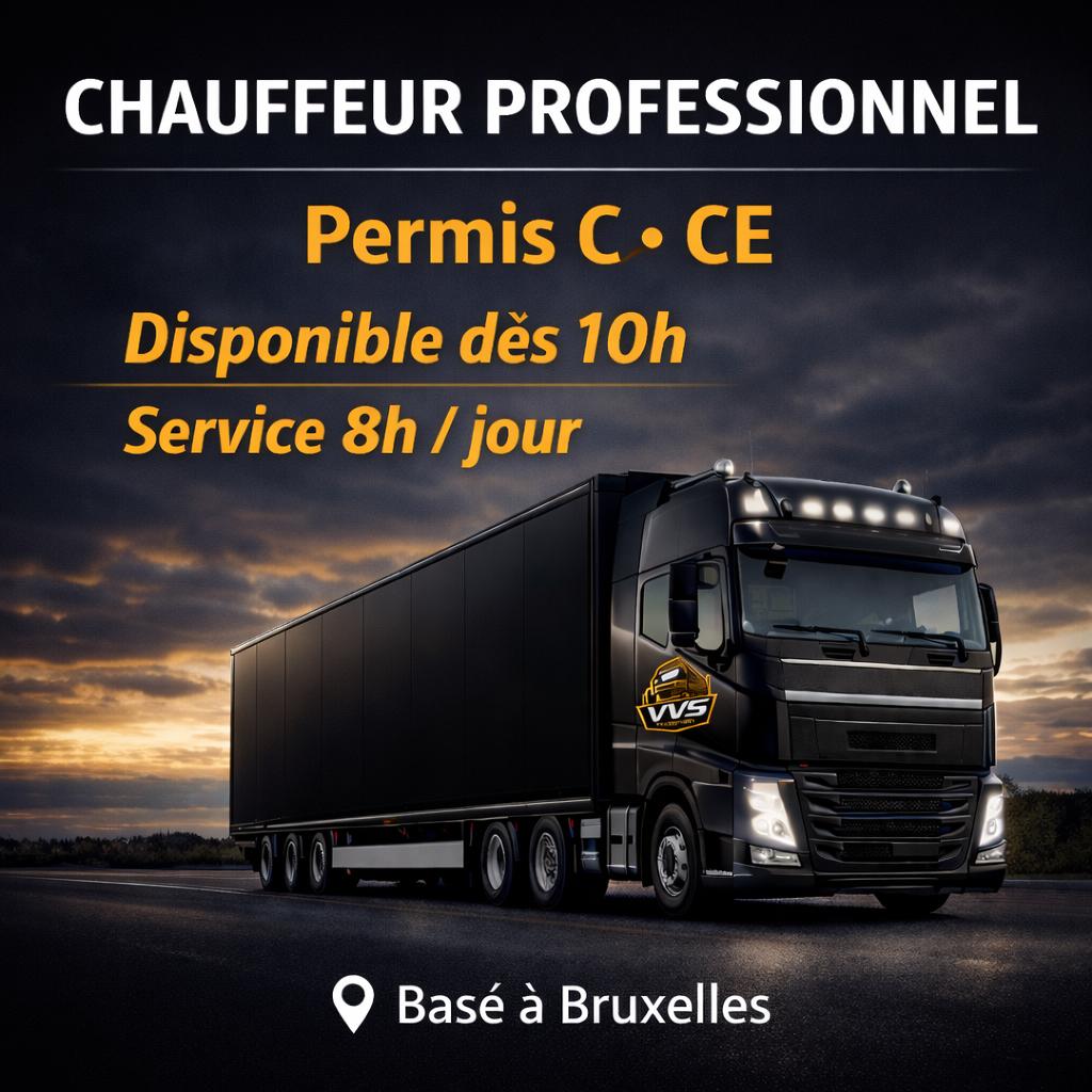 Chauffeur professionnel indépendant – Disponible !, Vacatures, Vacatures | Chauffeurs