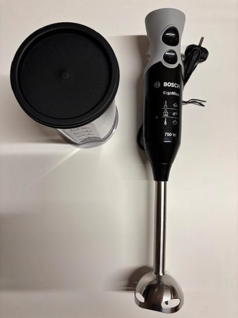 Staafmixer Bosch ErgoMixx 750 W, Electroménager, Mélangeurs de cuisine, Comme neuf, 3 vitesses ou plus, Enlèvement ou Envoi