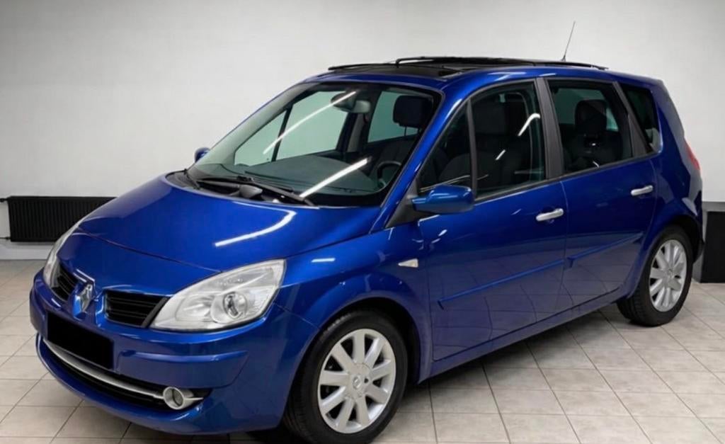 Renault scenic 1.6, Achat, Boîte manuelle, Noir, 5 portes