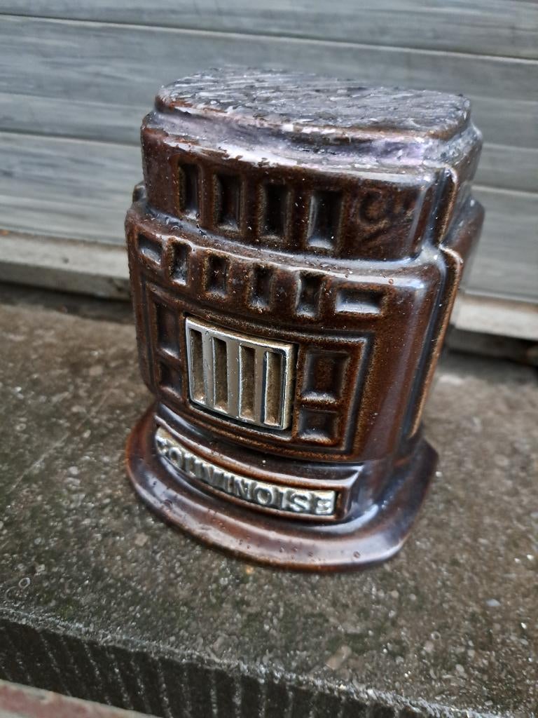 tirelire en fonte couvinoise, Collections, Tirelires, Enlèvement ou Envoi