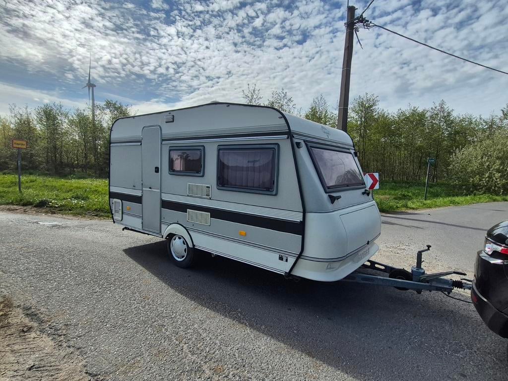 Mooie hobby caravan 4pers, Bedrijf, Hobby