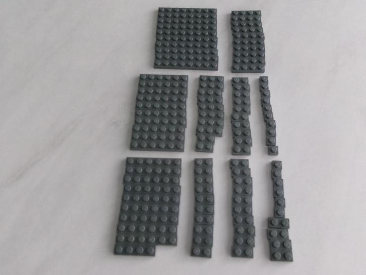 1 x assiettes Lego gris bleuté foncé, Enfants & Bébés, Jouets | Duplo & Lego, Utilisé, Lego, Briques en vrac, Plusieurs sets, Enlèvement ou Envoi