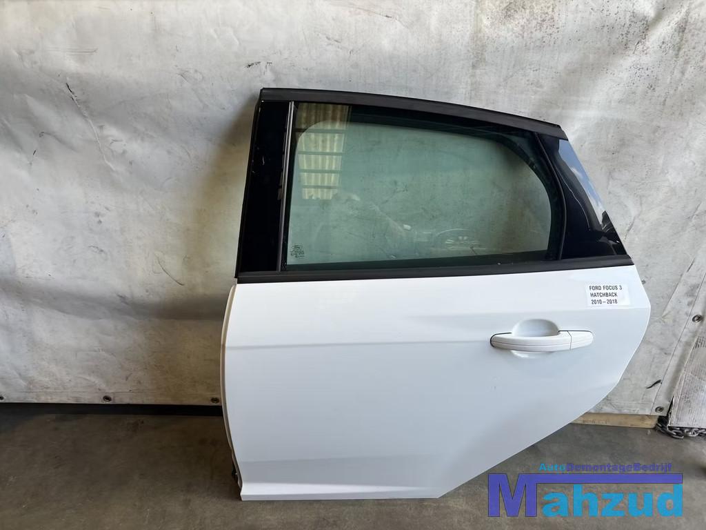 FORD FOCUS 3 Hatchback wit links achter deur portier 2010-20, Auto-onderdelen, Gebruikt, Deur, Info@ford.com, Ford