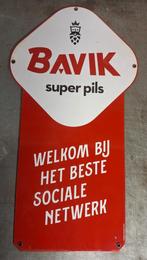 Bavik emaille bord, Enlèvement ou Envoi, Comme neuf, Panneau publicitaire