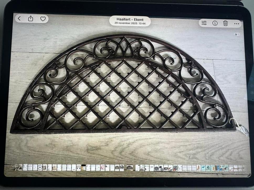 Deurmat van gietijzer nieuw, Tuin en Terras, Deurmatten, Ophalen, Nieuw, Gietijzer, Buiten