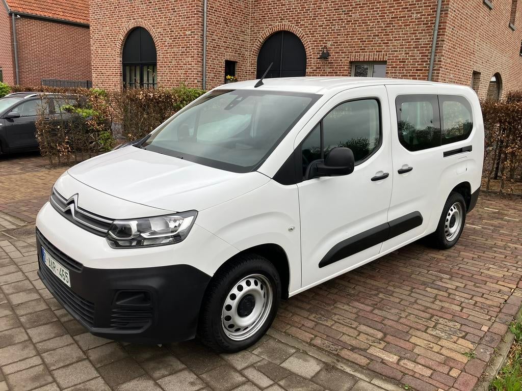 Citroën berlingo lichte vracht 3 zitplaatsen, Auto's, Citroën, Voorwielaandrijving, 75 kW, Stof, Parkeersensor