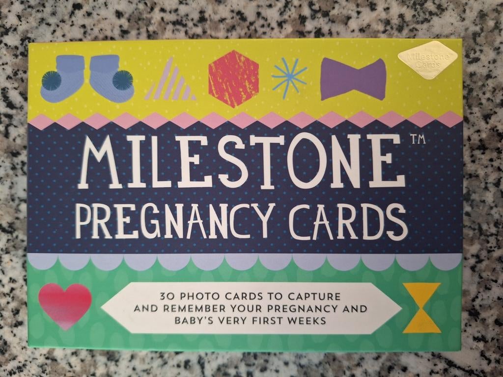 Milestone pregnancy cards - Engels, Ophalen